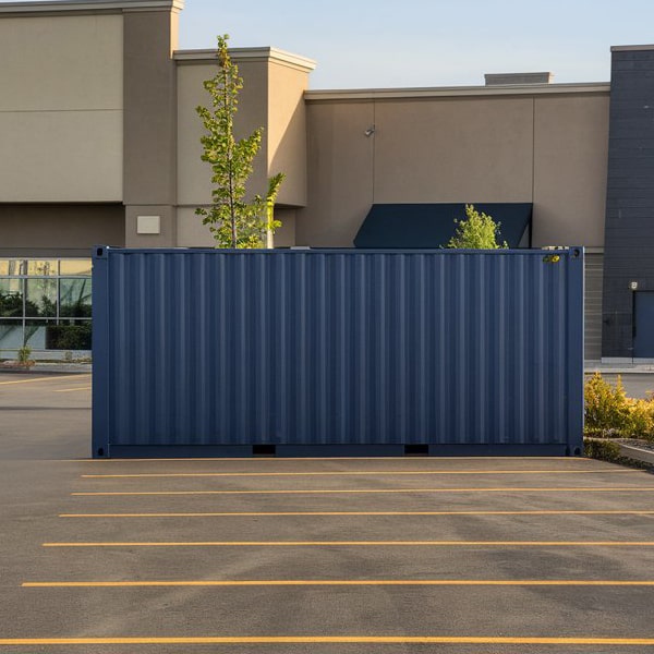 we do not allow the storage of hazardous materials in our commercial storage containers for safety reasons